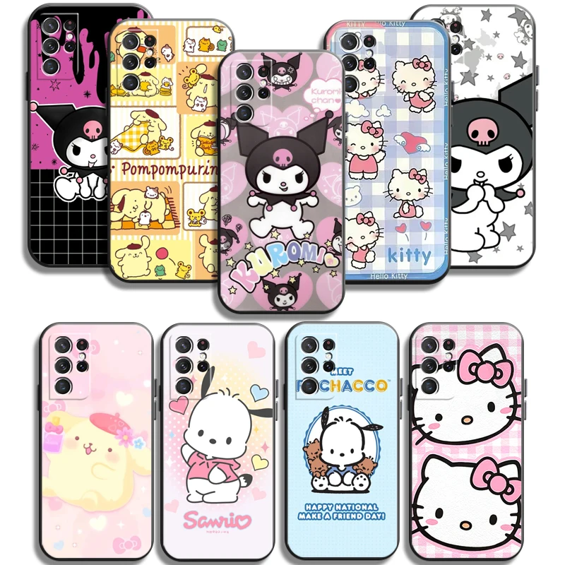 

Hello Kitty Cute 2023 Phone Cases For Samsung Galaxy M12 FE S20 Lite S8 Plus S9 Plus S10 S10E S10 Lite M11 M12 S20FE Coque