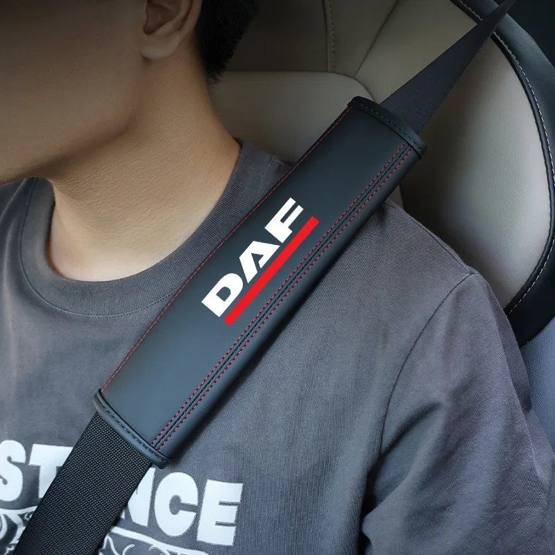 2 шт. чехол для ремня безопасности автомобиля защитные накладки на плечи DAF Truck XF 105