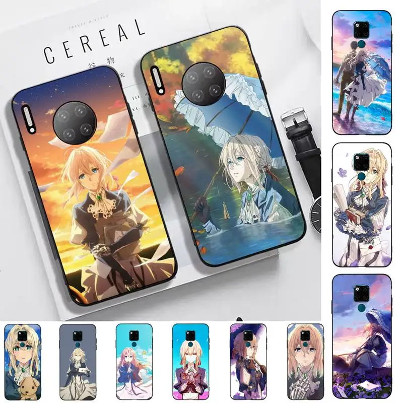 

Yinuoda Violet Evergarden Phone Case for Huawei Mate 20 10 9 40 30 lite pro X Nova 2 3i 7se