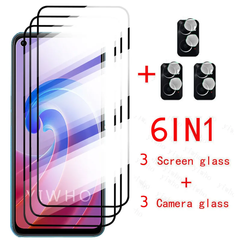 

opo a96 glasses camera lens protective glass for oppo a96 a 96 2022 96a oppoa96 6.59'' CPH2333 cellphone screen protector film