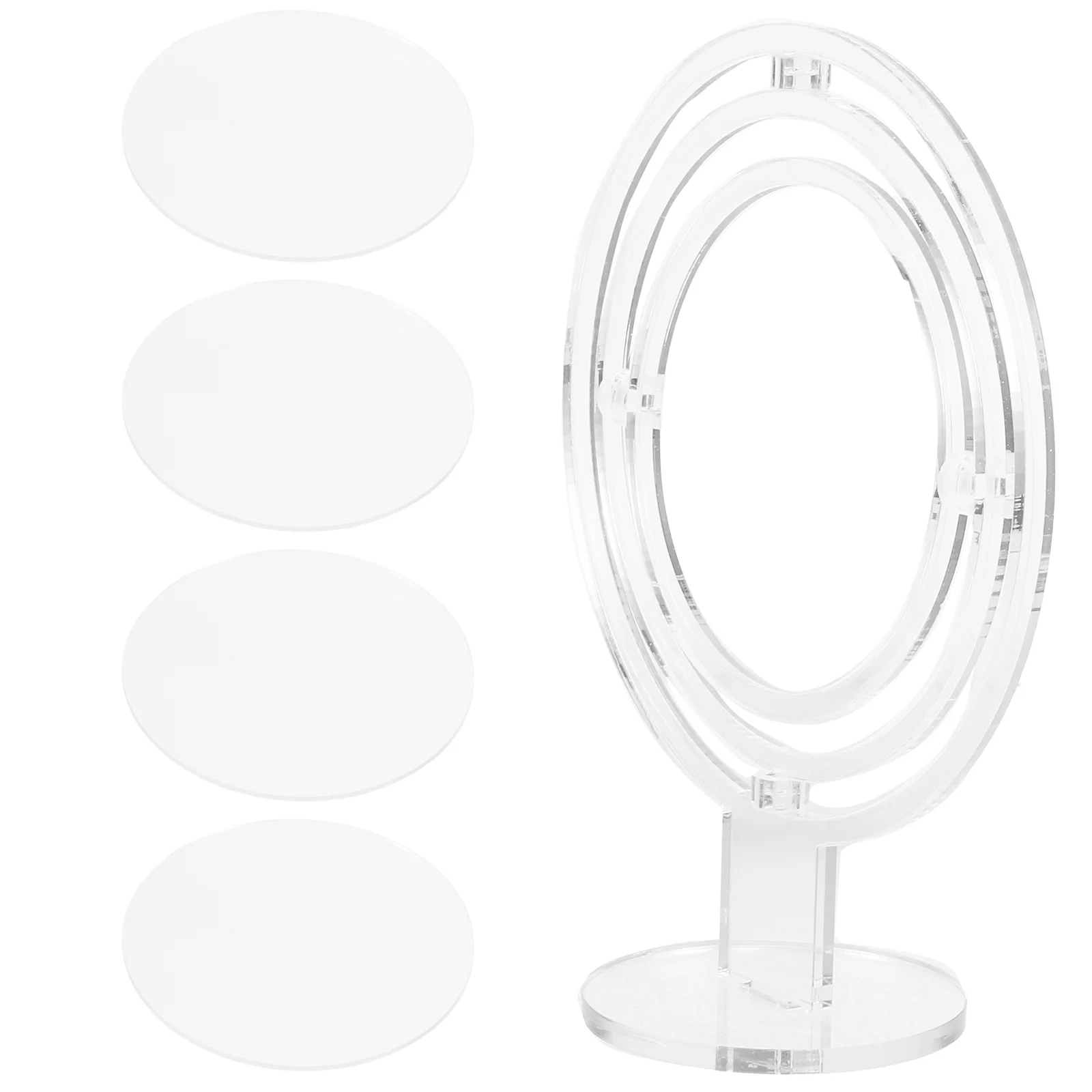 

Полка для дисплея, держатель для картин, декор «сделай сам», домашняя акриловая настольная пластиковая Песочная настольная подвесная рамка для офиса