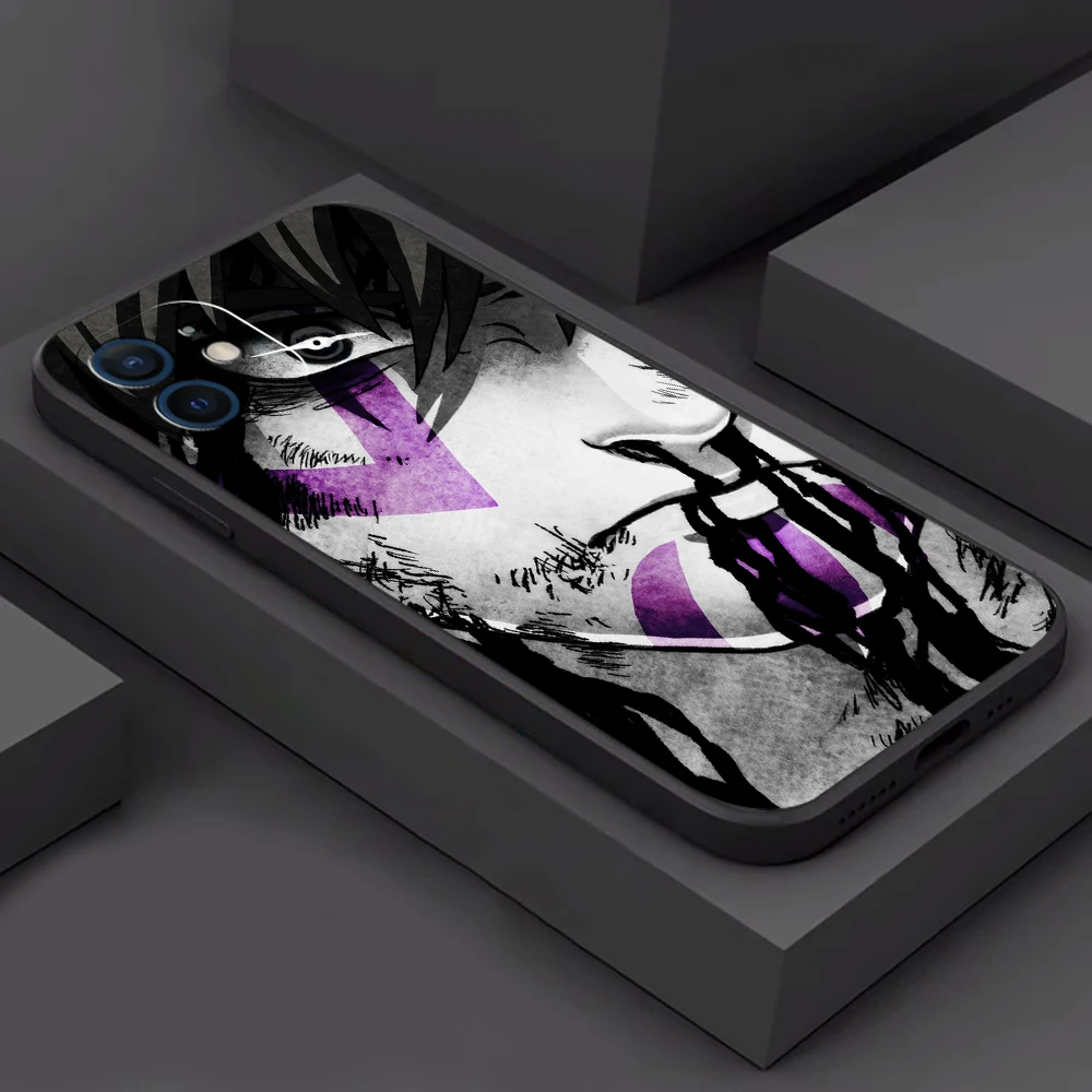 

Japanese NARUTO Anime Phone Case For Funda iPhone 11 12 13 Pro Max 12 13 Mini X XR XS Max 5s 6 7 8 Plus Back Carcasa
