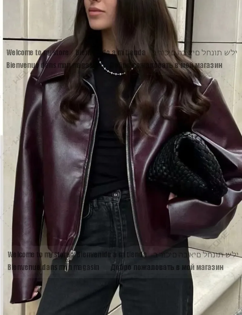 Новинка женские куртки Leaher Женская куртка женская уличная одежда верхняя Casaco