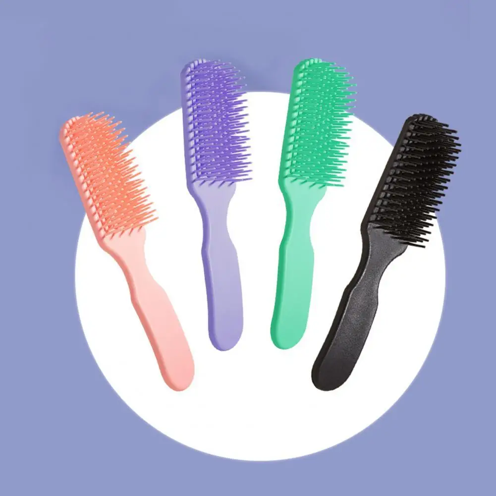 

Fashion Hollow Massage Comb Brush Hairbrush Wide Application Non-slip