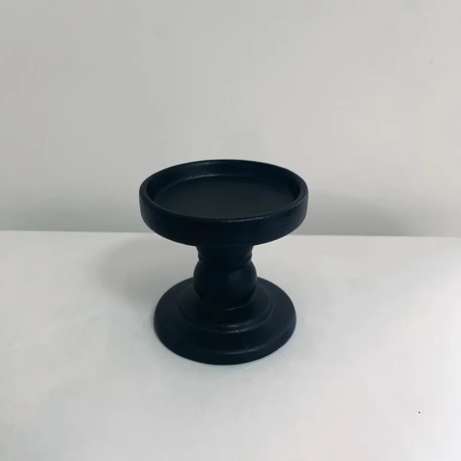 

Nordic Style Candle Holder Incense Holder Vintage Ceramic Candlestick Crystal Dinner Centro De Mesa Home Decoration Accessories