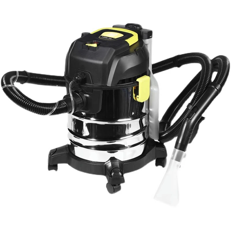 20L Wet Dry Upholstery Shampoo Vacuum Cleaner Multi-Functional Ortable Carpet Cleaner with Attachment Stainless Steel Filter