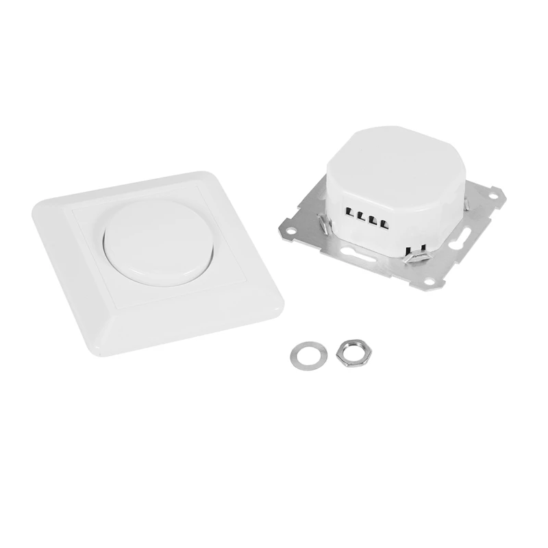 

200W Triac Dimmer 220VAC Dimming LED Lights Switch Dimmable Adjustable Brightness Controller Driver Panel Bulb Lamps Module