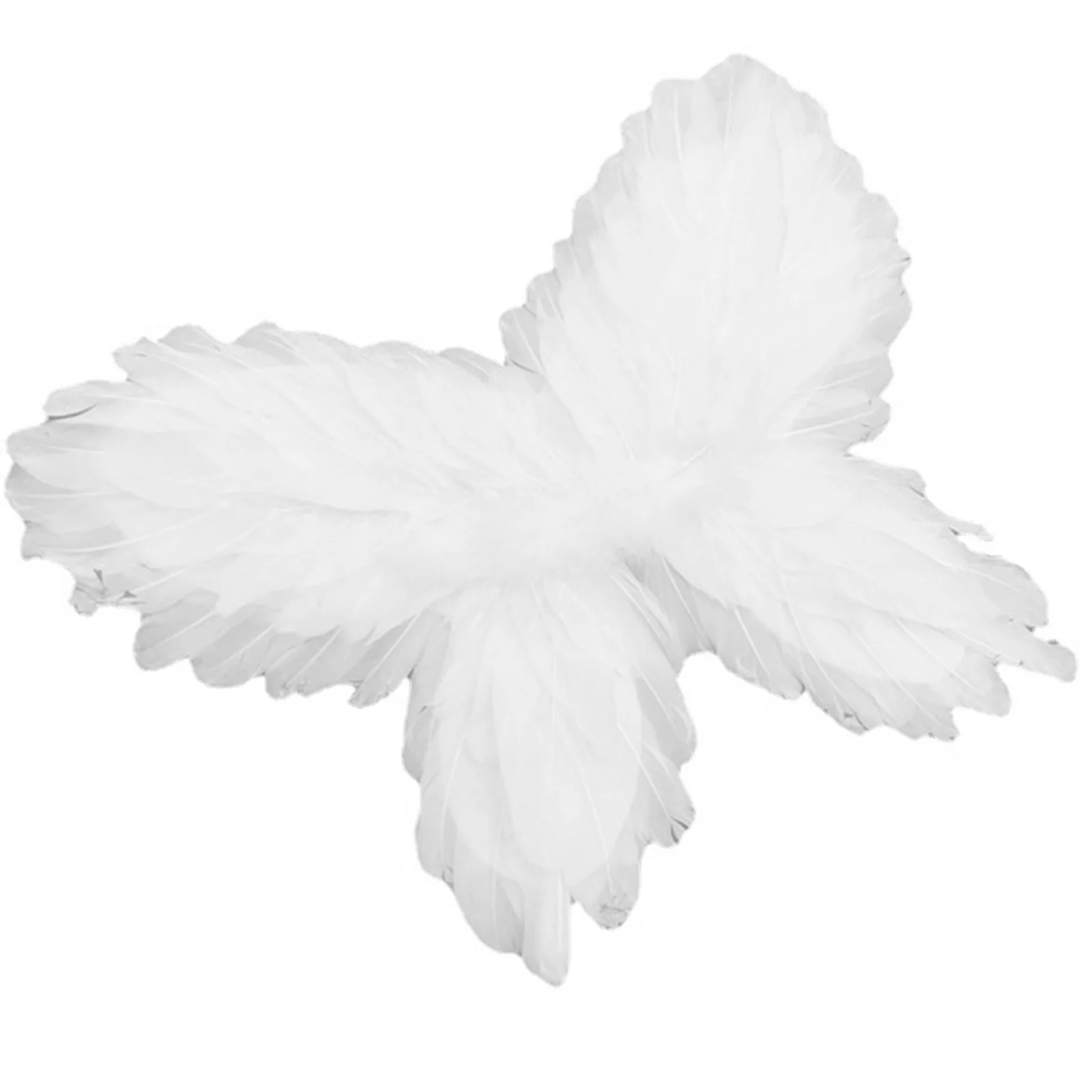 

Модные белые перья Крылья ангела для танвечерние Карнавал косплей костюм для сценического шоу маскарада рождественские праздничные наряд...