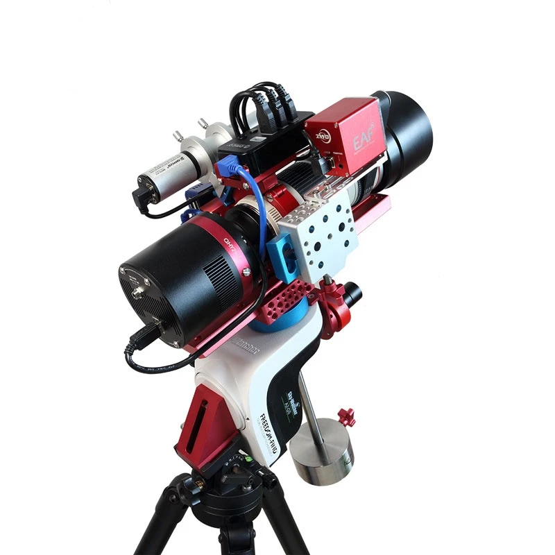 Portable entry-level deep space photography large star field equator theodolite dual purpose