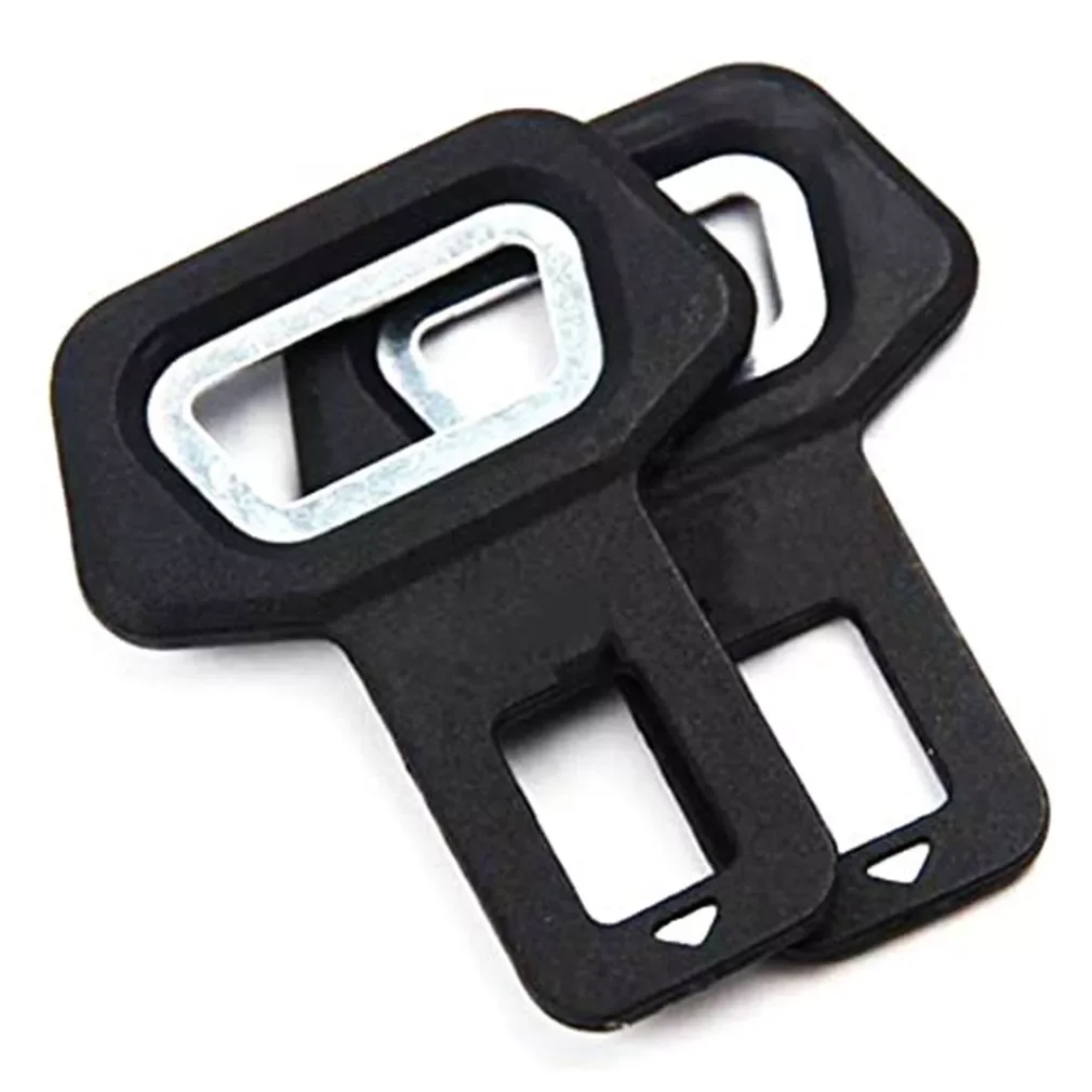 

1pc Universal Car Safety Belt Buckle Clip Car Seat Belt Stopper Plug Vehicle Mount Bottle Opener Auto Interior Accessories