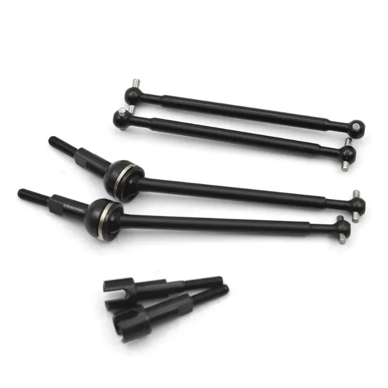 Metal Front Rear Drive Shaft CVD Driveshaft Dogbone for Rlaarlo AM-X12 AM-D12 1/12 RC Car Upgrade Parts Accessories