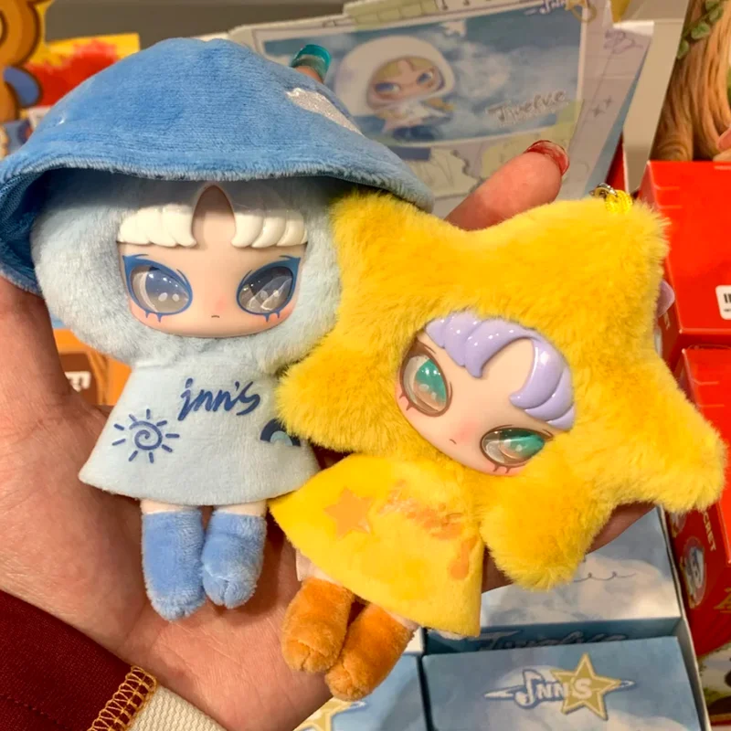 Фото Новинка: Мини-игрушки-сюрпризы Inn Twelve Tiny Wish Keepers в слепых коробках, плюшевые подвески-модели для сумок, модные коллекционные куклы-украшения, подарок для детей №1