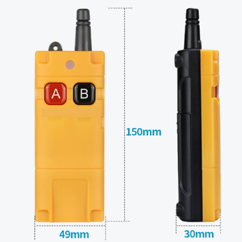 Универсальный беспроводной пульт дистанционного управления 433 МГц AC220V 110V 2CH реле