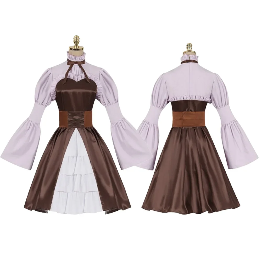 Женский костюм фэнтези фриэрена из аниме для взрослых одежда ролевых игр женская