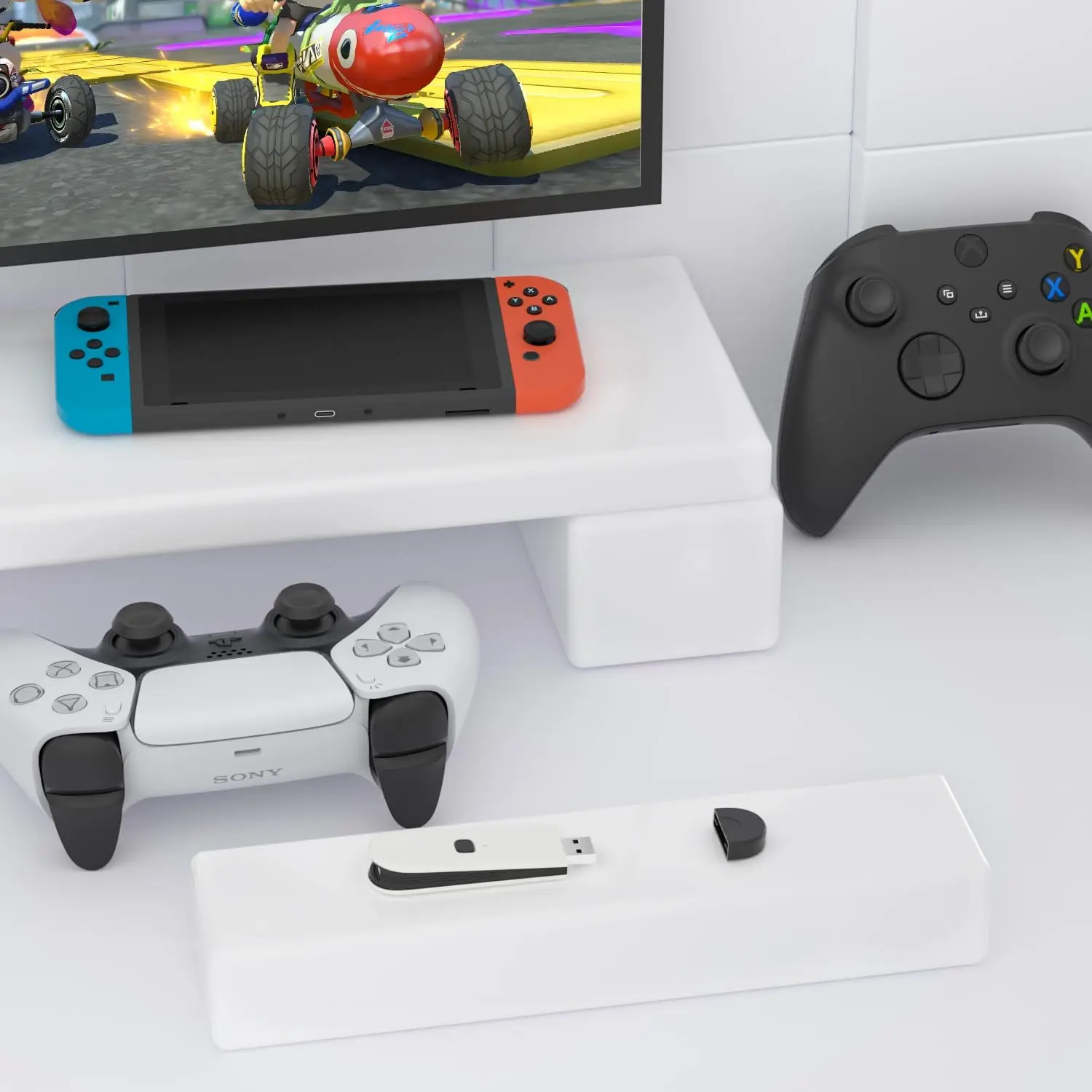 Конвертер для контроллера PS5 PS4 Switch Pro Xbox One S аксессуары совместимые с Bluetooth