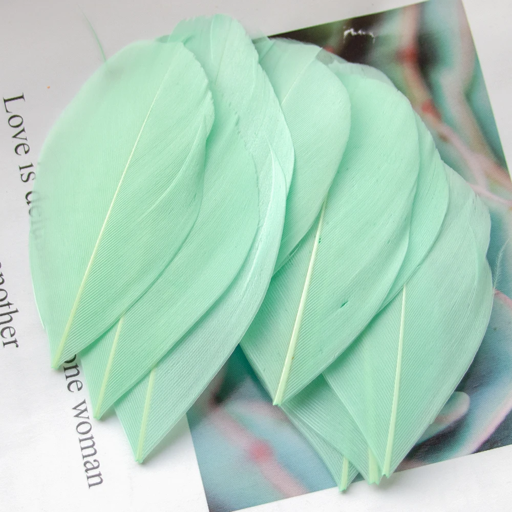 Оптовая продажа натуральные гусиные перья для изготовления ювелирных изделий