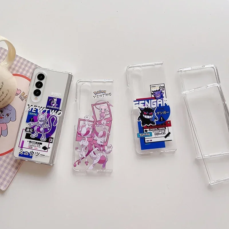 Прозрачный чехол для телефона с японским аниме карманным монстром покемоном Gengar