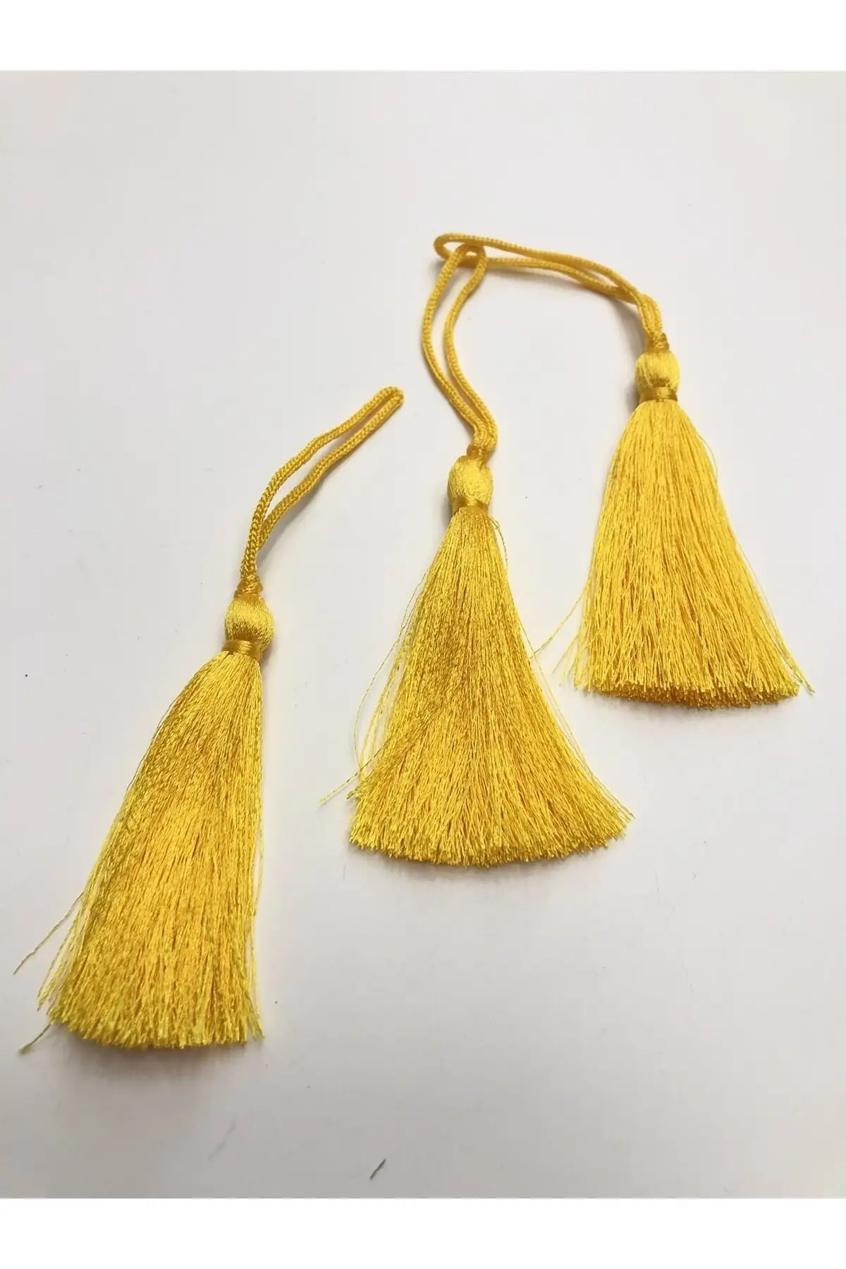 

Yellow single tassel Tps1023 10 pcs 7 cm decorative strip hobby supplies & entertainment life