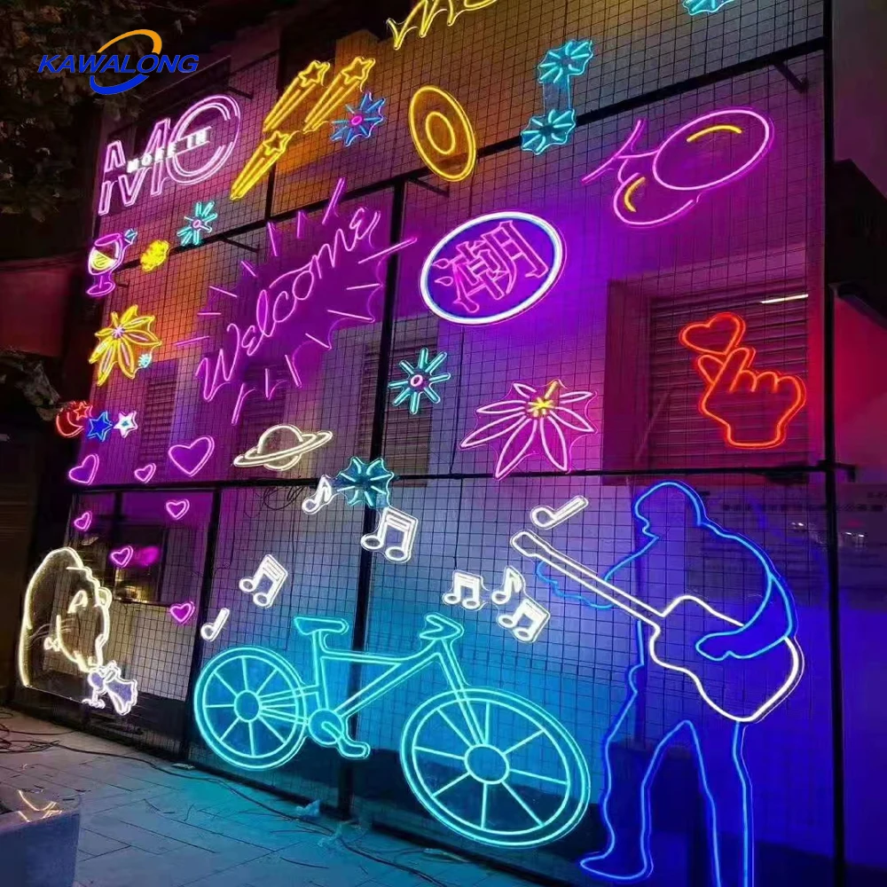

custom color neon signage letters professional factory led neon sign