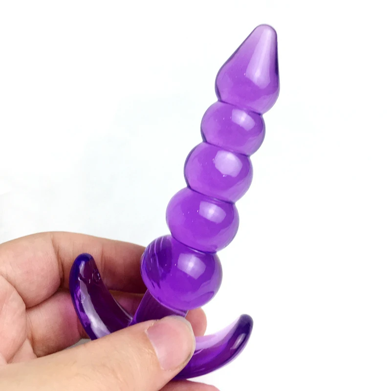 Анальные шарики Желейная Анальная пробка массажер простаты точки G силиконовые