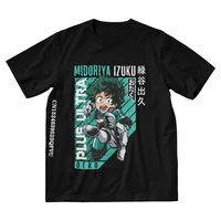 my hero academia t shirt men fashion tshirts emo clothes premium cotton anime manga deku izuku midoriya tshirt cool tees tops