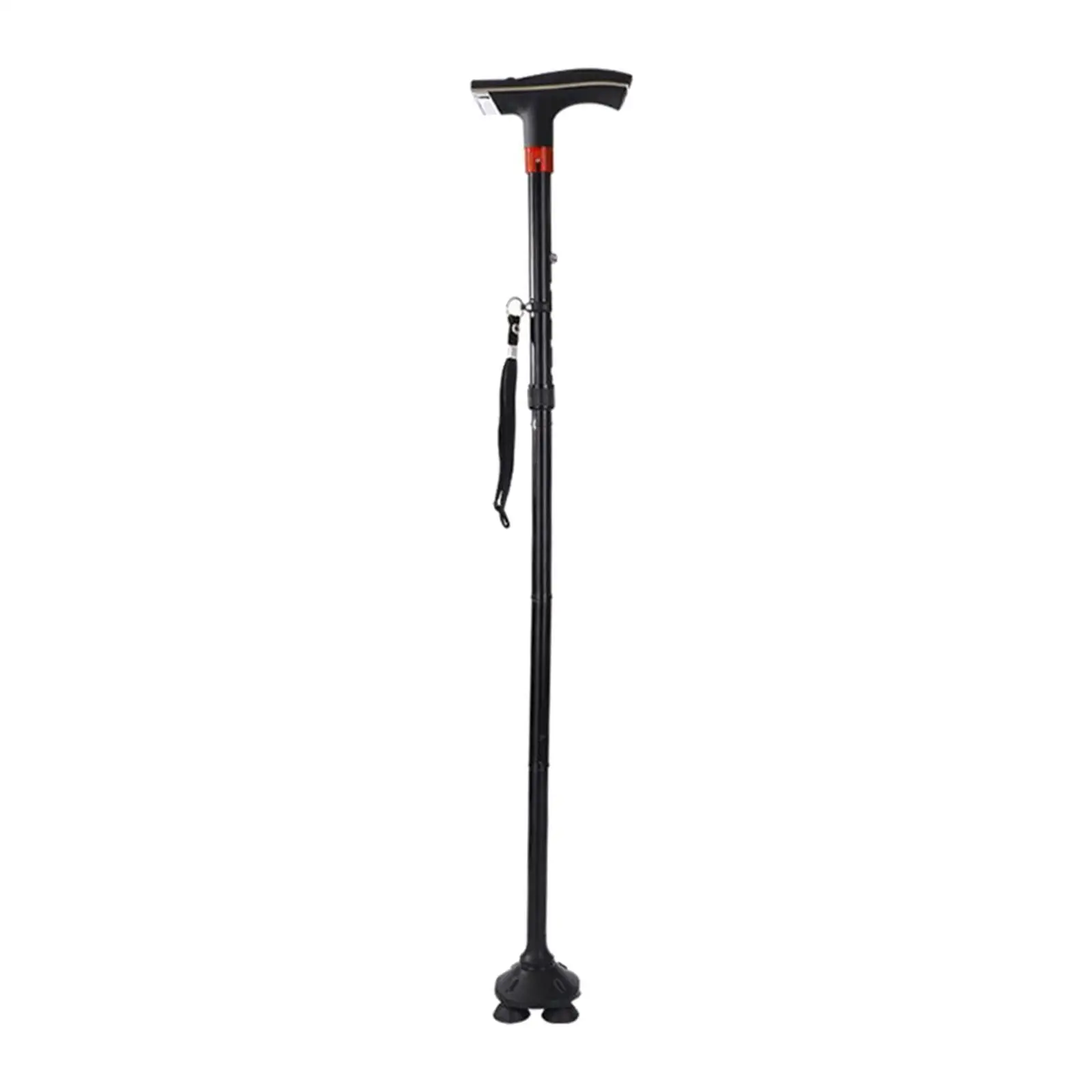 

Adjustable Metal Walking Stick Travel Cane Folding Pole Compact Hike