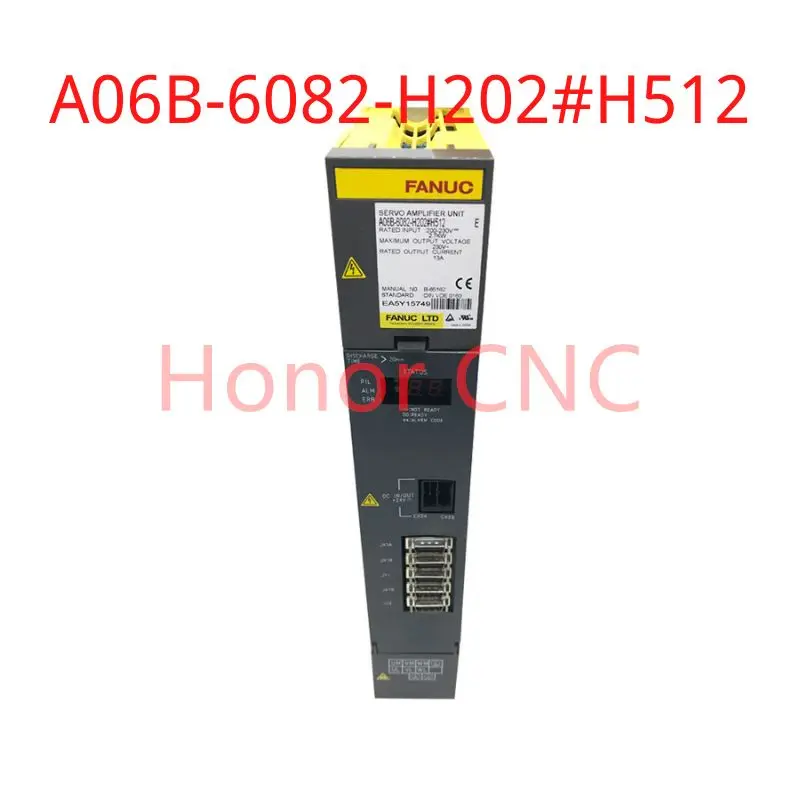 

Used FANUC A06B-6082-H202 #H512 FANUC A06B 6082 H202 #H512 Servo Drive Ampilifer Module
