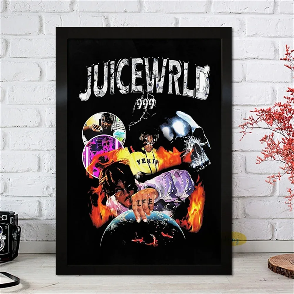 Juice WRLD Музыкальный Альбом Плакат Европейско-американский Поп-реп Хип-хоп