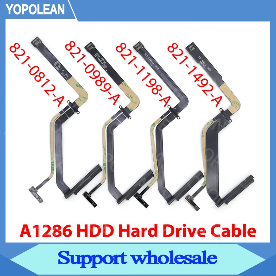 Новый жесткий диск A1286 HDD кабель для Macbook Pro 15 &quotA1286 821-0812-A 821-0989-A 821-1198-A 821-1492-A 2009 2010 2011