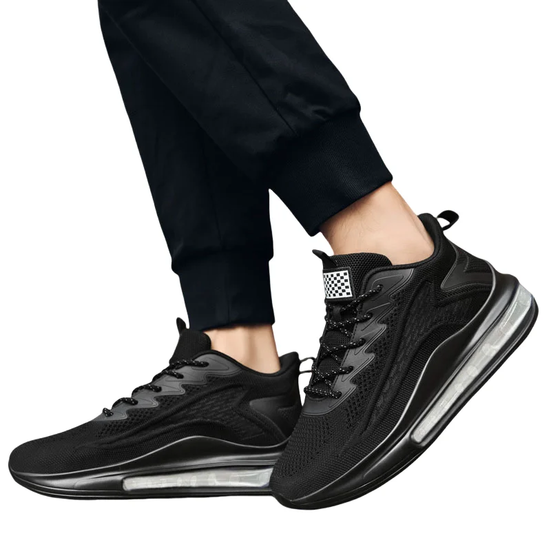 Мужская Прогулочная Обувь С Дышащей Сеткой 2024 Модные Легкие Повседневные