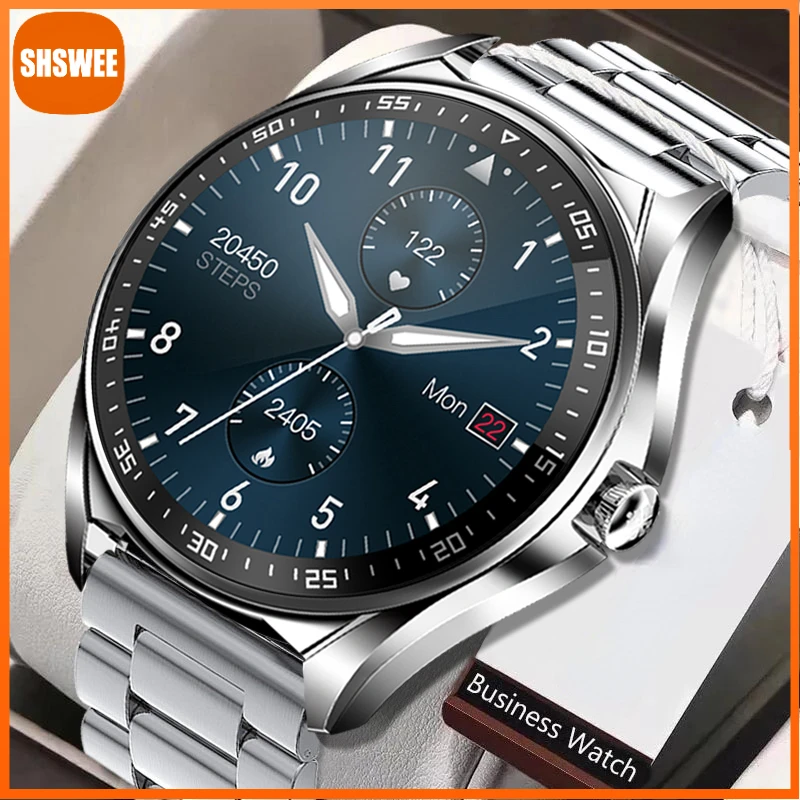 

For Xiaomi Huawei Smartwatch Bluetooth Call Sport Fitness Men's Watch Heart Rate Monitoring Custom Face Luxury Smart Watch Man
