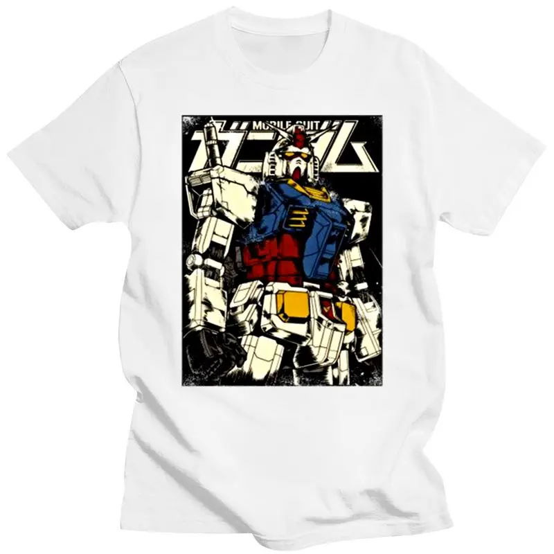 Женская футболка Gundam костюм с мобильным телефоном цифровой принт европейский