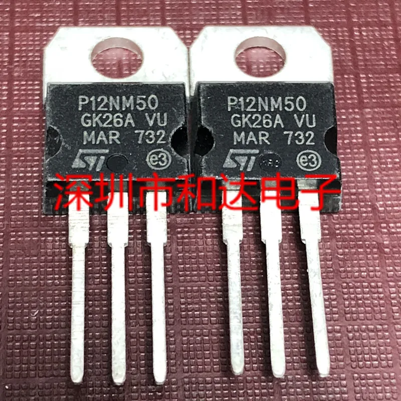 

5 шт.-10 шт. P12NM50 STP12NM50 TO-220 500V 12A Новый и оригинальный на складе