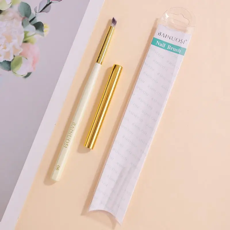 

Durable Nail Tools Cabinet Makeover Nail Enhancement Pen 10 Pieces High-end Gradient Brush Stylish Cabinet Hardware Pulls White