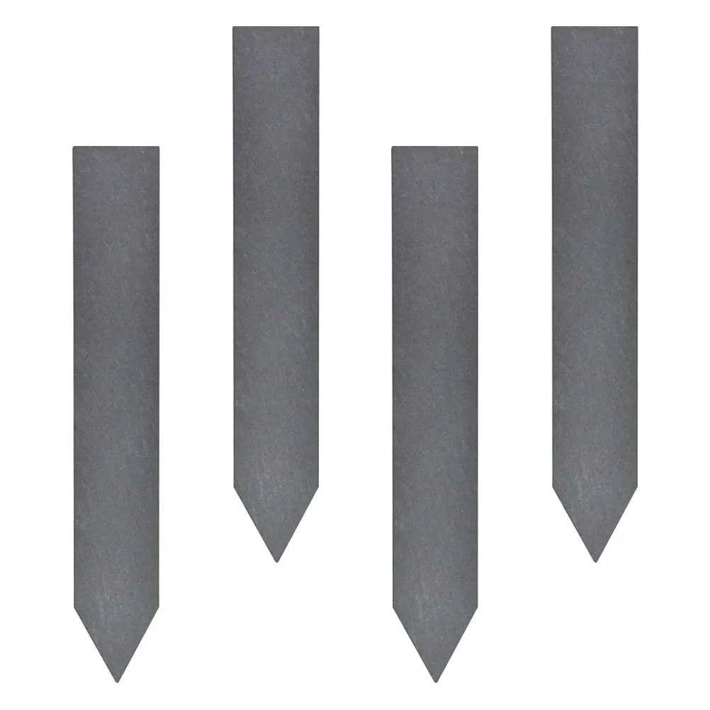 

Plant Labels Tags Slate Garden Markers Label Nursery Tag Marker Vegetable Herb Name Flower Waterproof Sign Signs Stakes
