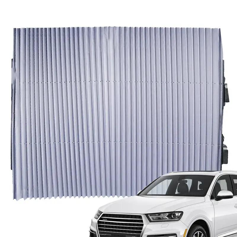 

Retractable Windshield Sun Shade UV Protection Windshield Roller Blind Car Curtains Adjustable Foldable Privacy Car Sunshade For