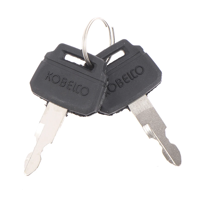 

2PCS K250 Key For Kobelco Excavator New Holland Kawasaki Wheel Loader Case SK-8