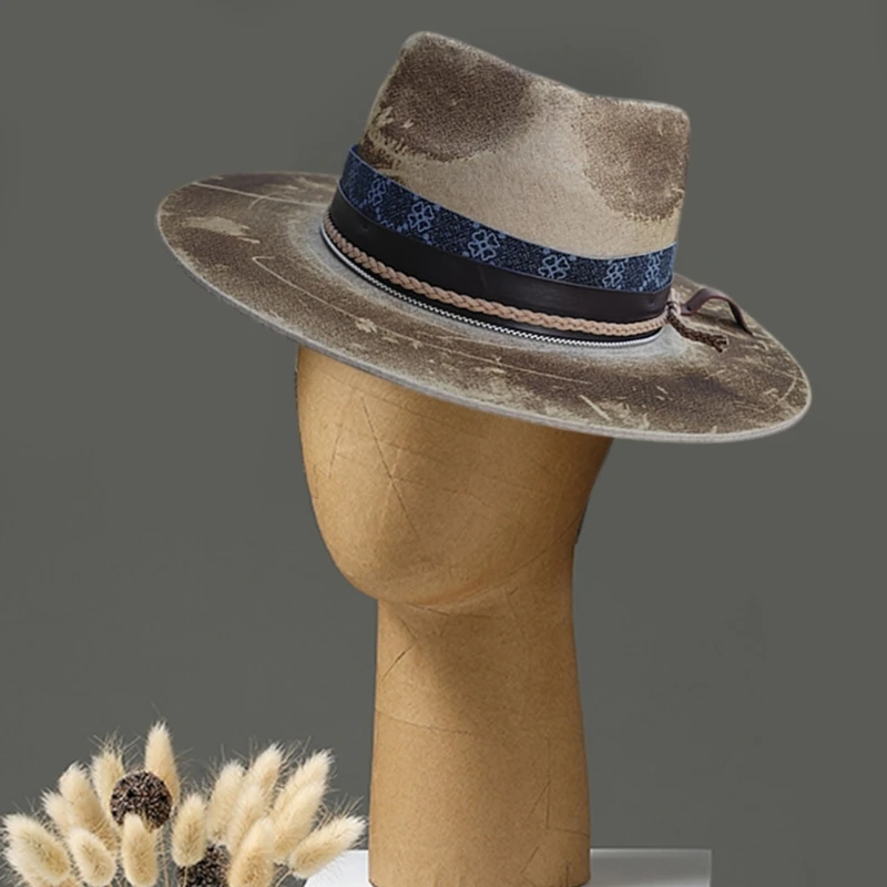 Шляпа Maillard Homburg Fedoras шерстяная шляпа Porkpie для ужина повседневная одежда на