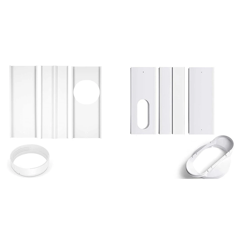 

Новый комплект вентиляционных отверстий для кондиционера, раздвижная пластина для переносного блока переменного тока, вытяжной шланг для ...