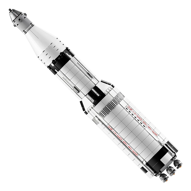 Новинка 37003 модель Apollo Saturn V Space Launch + 60003 11 лунная ракета лунный Ландер