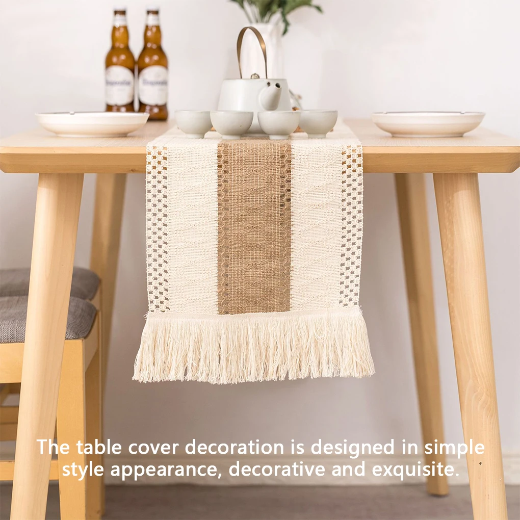 

Настольная дорожка, аксессуары для домашнего рабочего стола, украшение для интерьера, наклейка с кисточкой, настольная Обложка, технические принадлежности, тип 1