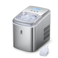 countertop machine with lcd display 2 1l electric ice maker with scoop basket