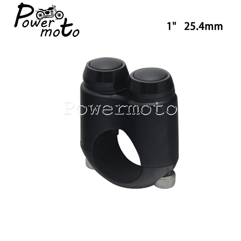

22 мм/25 мм мотоцикл 1 "7/8" переключатель на руле универсальный для мотоцикла велосипед кафе Racer мотокорпус шестерни двойные мгновенные кнопки