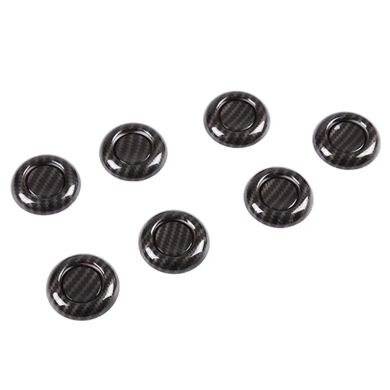 

For Land Rover Discovery 5 2017-2020 Car Seat Headrest Adjustment Button Cover Trim Sticker Interior Accessories