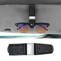 universal car auto sun visor glasses box sunglasses clip card ticket holder fastener accessories for mercedes benz amg w205 w218