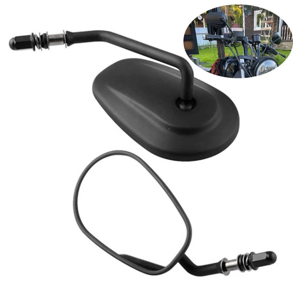 

Для Harley Sportster 883 1200 Dyna Electra Glide Fatboy Iron Road Glide алюминиевые мотоциклетные боковые зеркала заднего вида