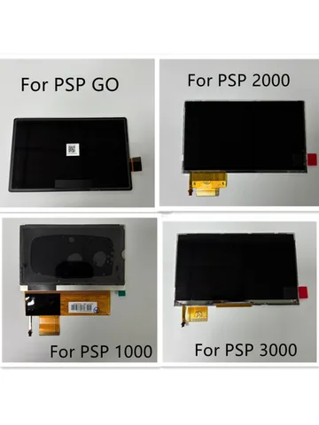Сменный ЖК-дисплей для PSP GO 1000 2000 3000, ЖК-дисплей для PSPGO PSP1000 PSP2000 PSP3000
