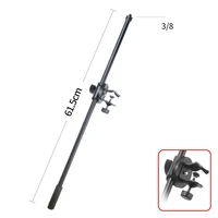 60cm adjustable microphone stand boom arm video live bracket 38 screw adapter easy to install microphone stand boom arm