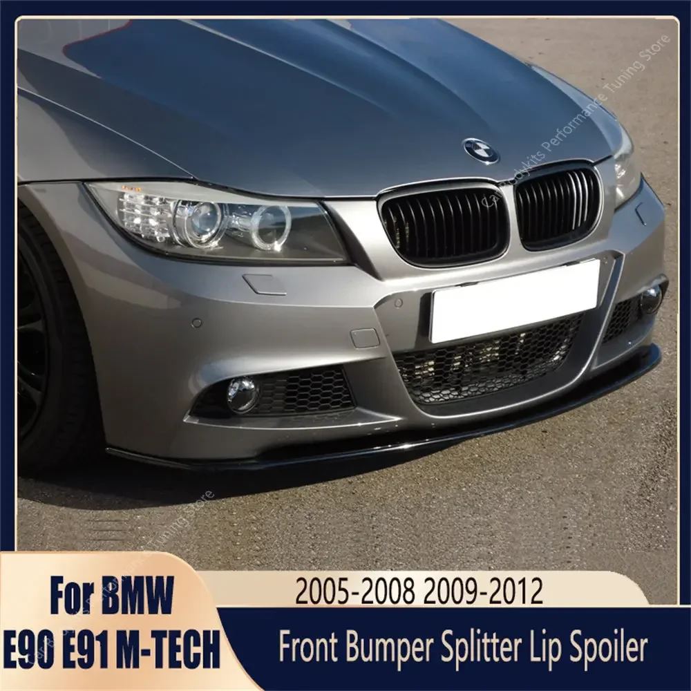 Разветвитель переднего бампера для BMW E90 E91 M-Tech 3 серии 316d 325i 330i 320d 330xi 335xi диффузор