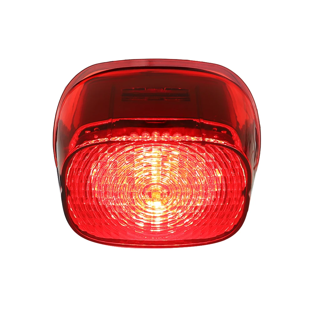 

Red Lens Tail Brake Light Red Led Taillight Upgrade For 1999-Up Big Twin Or Sportster models
